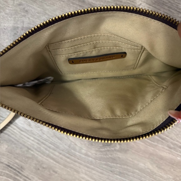 Lucky Brand Tri-Color Leather Wristlet - Picture 3 of 4